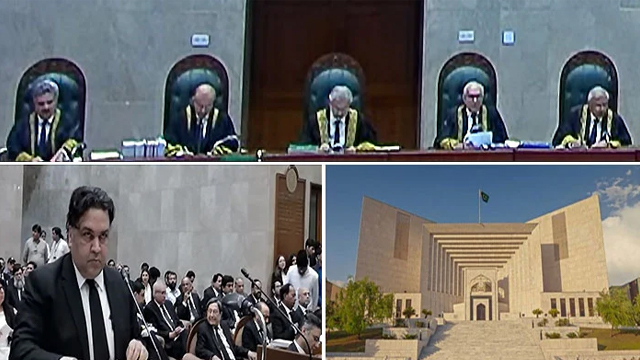 Supreme Court continues live hearing on reserved seats of Sunni Ittehad Council