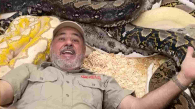 Citizen's birthday party celebrations with snakes, video goes viral